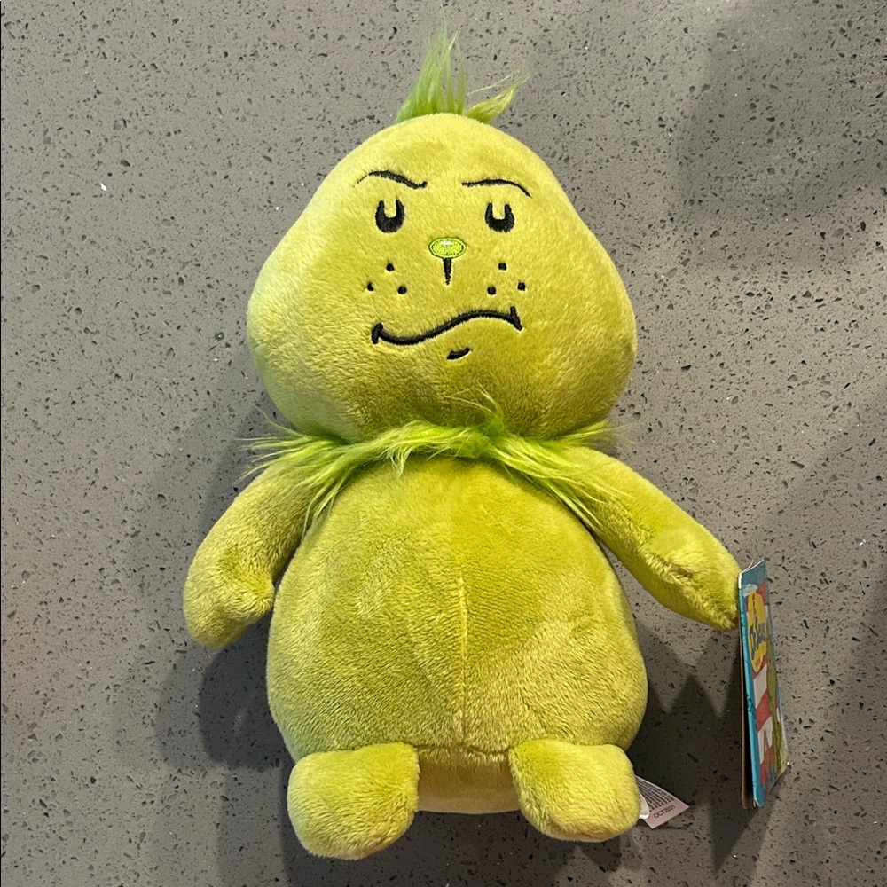 Green Plush Grinch Toy